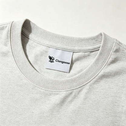 Clangoose Short‑Sleeve Crew Neck T‑Shirt, Casual Classic‑Fit Cotton Tee, Everyday Lightweight Top for Men & Women