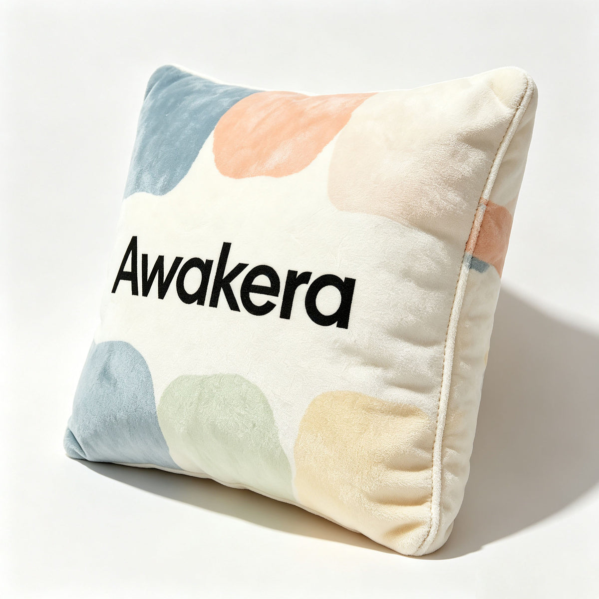 Awakera Decorative Throw Pillow, Soft Plush Square Cushion for Sofa Couch Bed, Compressed for Shipping, Modern Home Decor Pillow for Living Room Bedroom