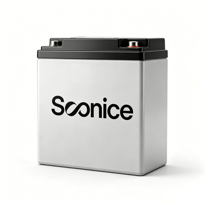 Soonice 12V Sealed Lead Acid Rechargeable Battery, Maintenance Free SLA Battery for Solar Panels, Scooters, UPS Backup, Lawn Mowers, Emergency Lights