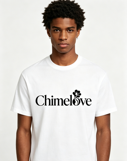 【Chimelove Logo Print T-Shirt】—— Minimalist Style & Daily Comfort