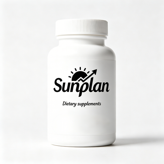 Sunplan Plant-Derived Dietary Supplement Capsules, All Natural Herbal Wellness Pills for Daily Vitality & Glowing Skin