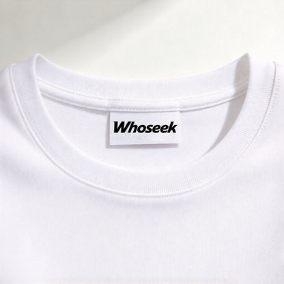 Whoseek Women Short Sleeve Crew Neck Mini Dress, Casual A-Line Flare Short Dress for Daily Dating Party