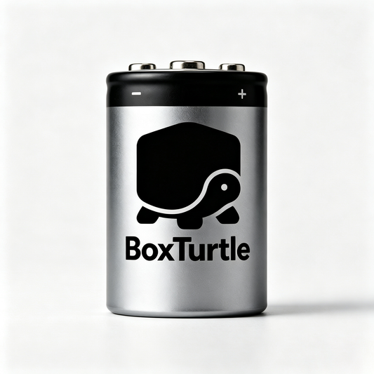BoxTurtle D‑Cell Alkaline Batteries, Long‑Lasting High Performance Replacement Battery, Leak‑Proof Design for Household & Electronic Devices