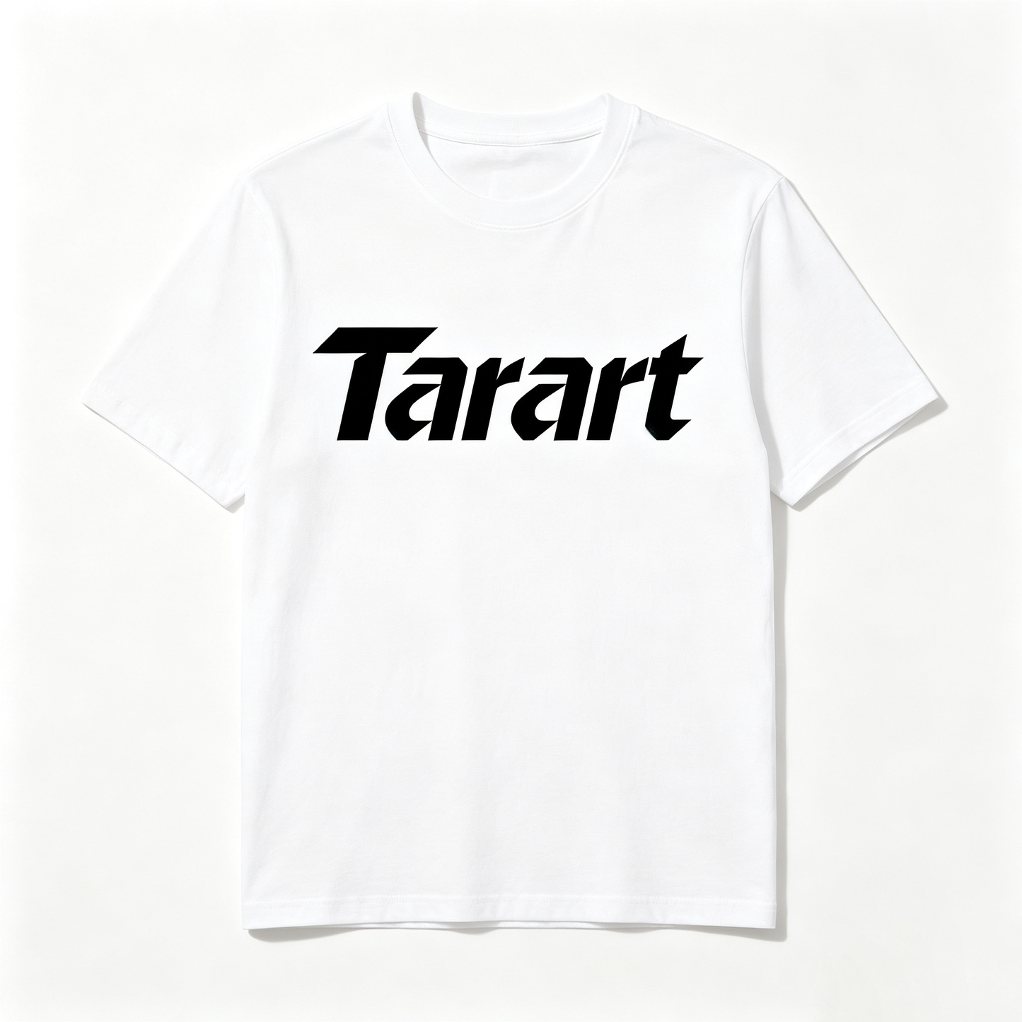 Tarart Bold Graphic Short Sleeve Crew Neck Tee, Premium Soft Cotton Basic Casual Everyday T-Shirt