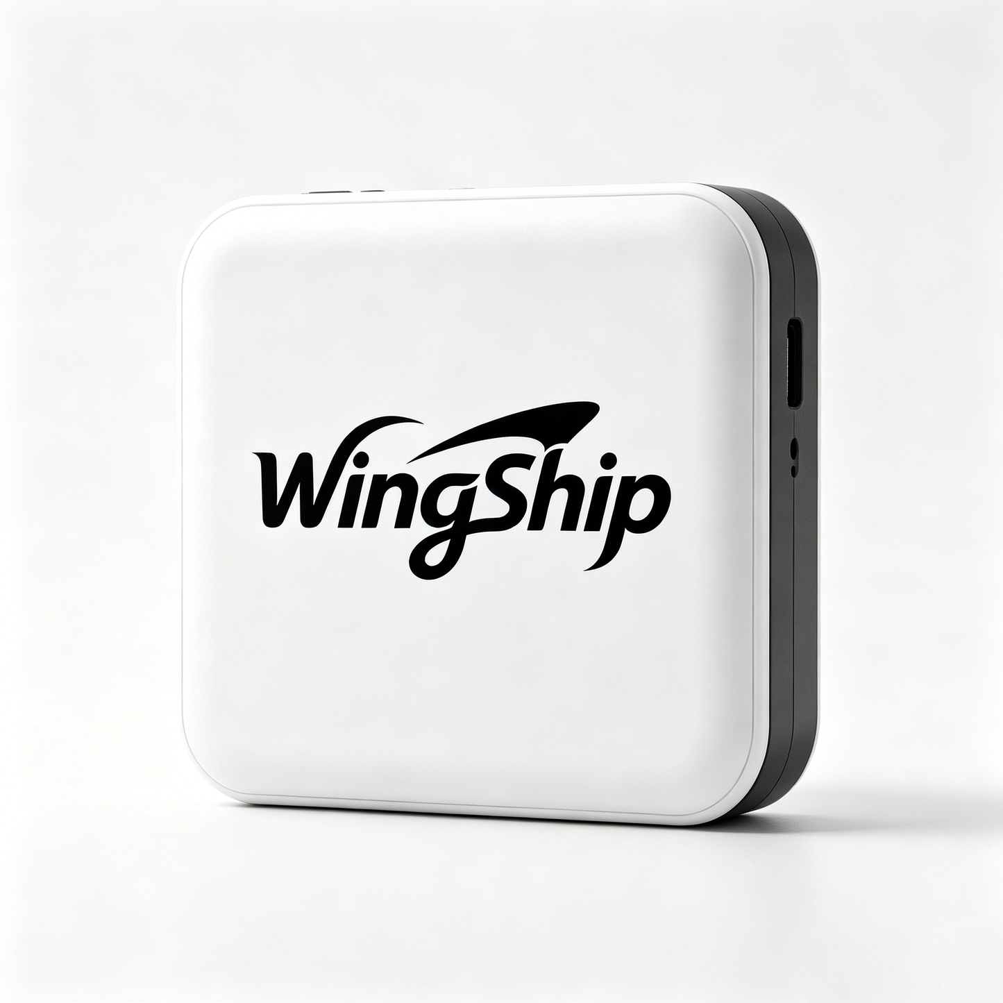 WingShip Portable Charger 5000mAh Ultra-Compact Power Bank, Fast Charging USB-C Battery Pack, Slim Lightweight External Backup Charger