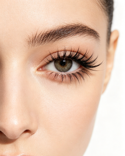 EyeLook Wispy Winged False Eyelashes, Natural Fluffy Cat Eye Lashes, Lightweight Reusable Faux Mink Eye Lashes for Daily Makeup Party Wedding Look