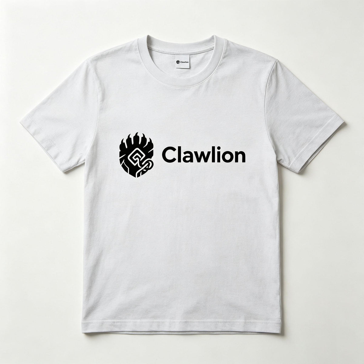 Clawlion Unisex Short‑Sleeve Crew Neck T‑Shirt, Classic Casual Cotton Everyday Tee, Lightweight Relaxed‑Fit Top for Men and Women