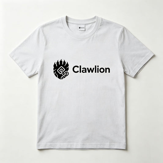 Clawlion Unisex Short‑Sleeve Crew Neck T‑Shirt, Classic Casual Cotton Everyday Tee, Lightweight Relaxed‑Fit Top for Men and Women
