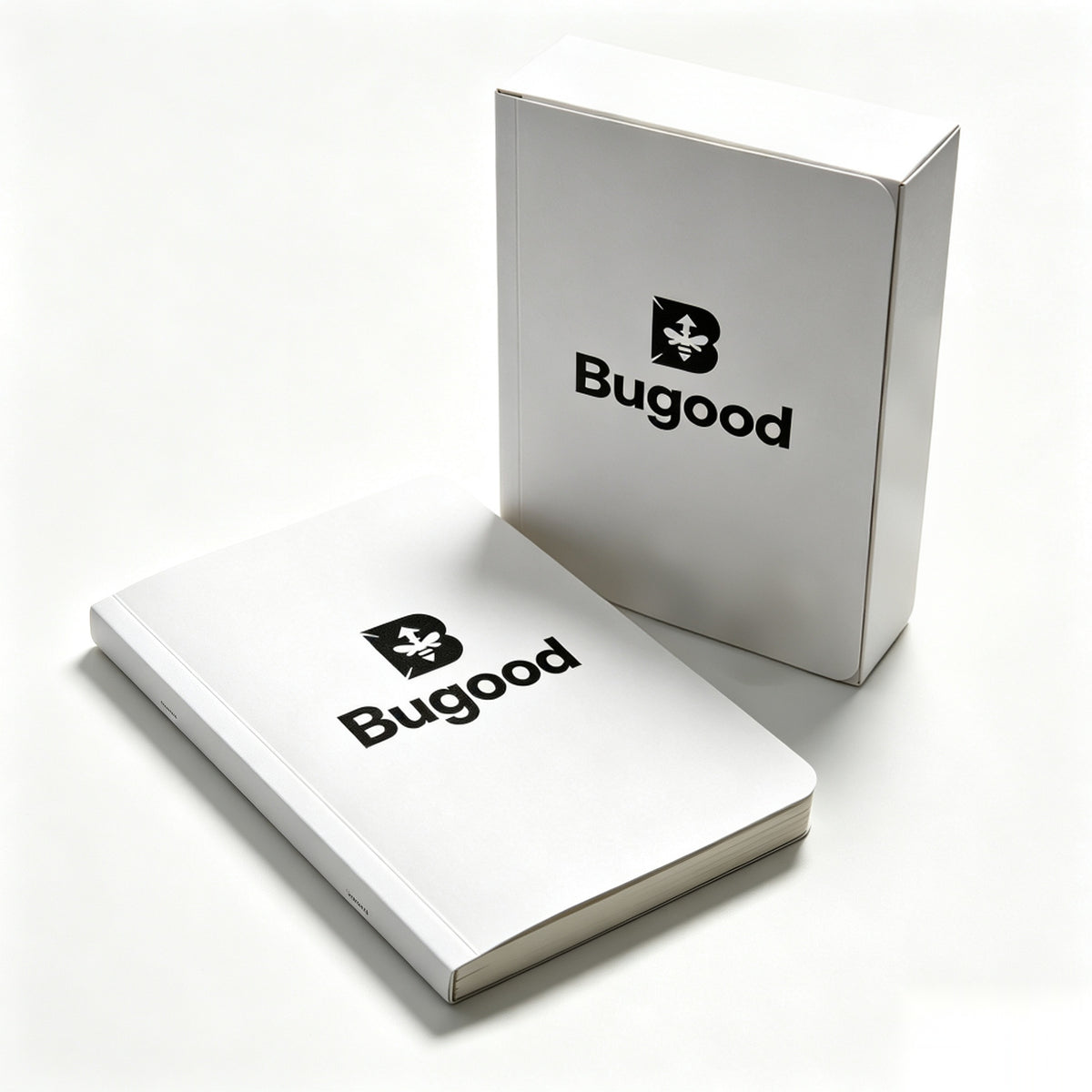 Bugood Hardcover Notebook, Premium Thick Paper Journal Notebook, Classic Solid Cover Notepad for Office School Home Daily Writing