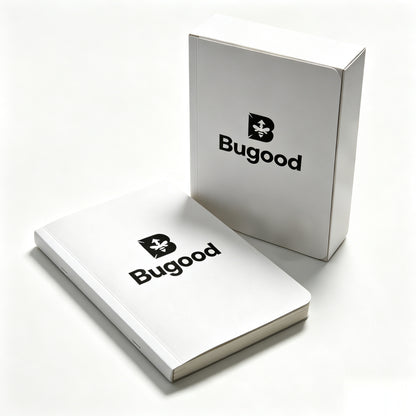 Bugood Hardcover Notebook, Premium Thick Paper Journal Notebook, Classic Solid Cover Notepad for Office School Home Daily Writing
