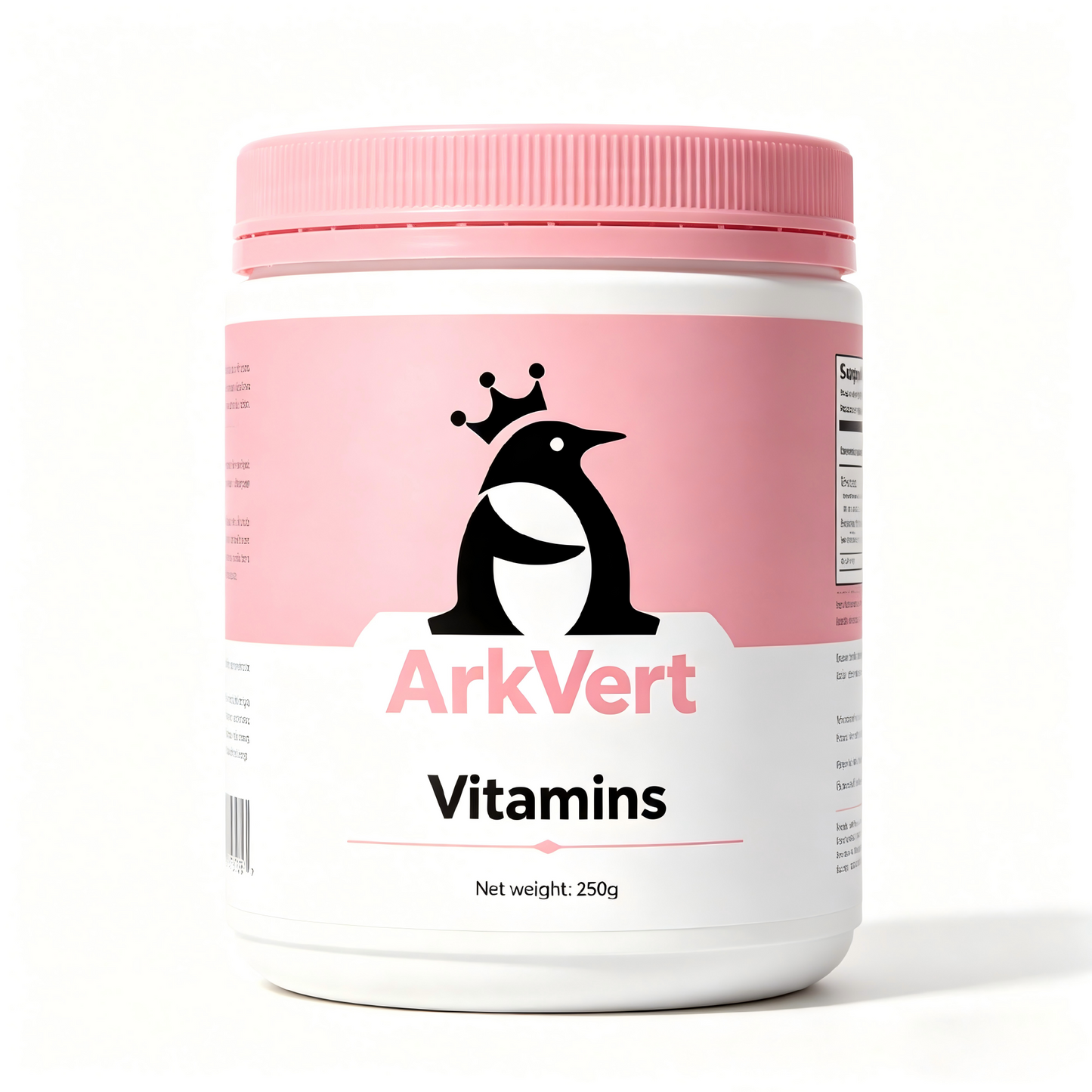 ArkVert Daily Multivitamin Powder, All-in-One Vitamins & Minerals Supplement for Women & Men, Support Immune Health, Energy & Skin Wellness, 250g
