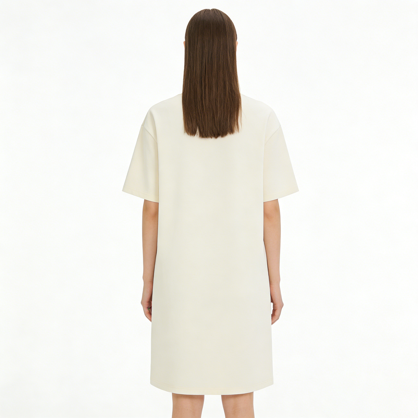 【HILLGIRL Graffiti Logo T-Shirt Dress】—— Effortless Casual Style for Everyday Wear