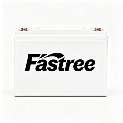 Fastree Sealed Lead Acid Rechargeable Battery, Maintenance-Free Deep Cycle Storage Battery, Stable Power Supply for Solar Panel, UPS, RV, Lawn Mower, Emergency Backup Power