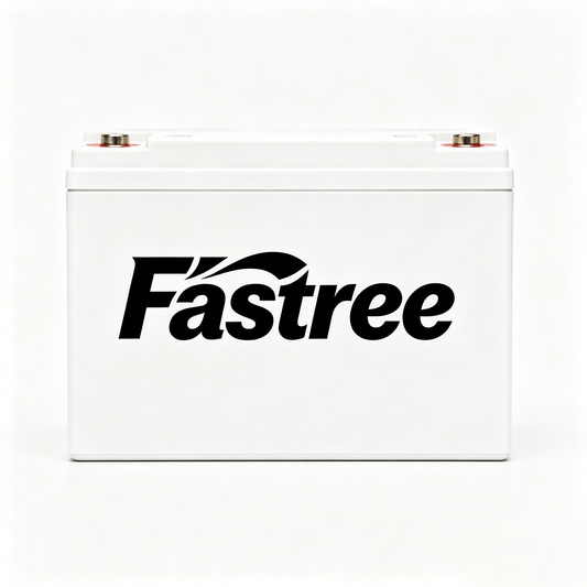 Fastree Sealed Lead Acid Rechargeable Battery, Maintenance-Free Deep Cycle Storage Battery, Stable Power Supply for Solar Panel, UPS, RV, Lawn Mower, Emergency Backup Power