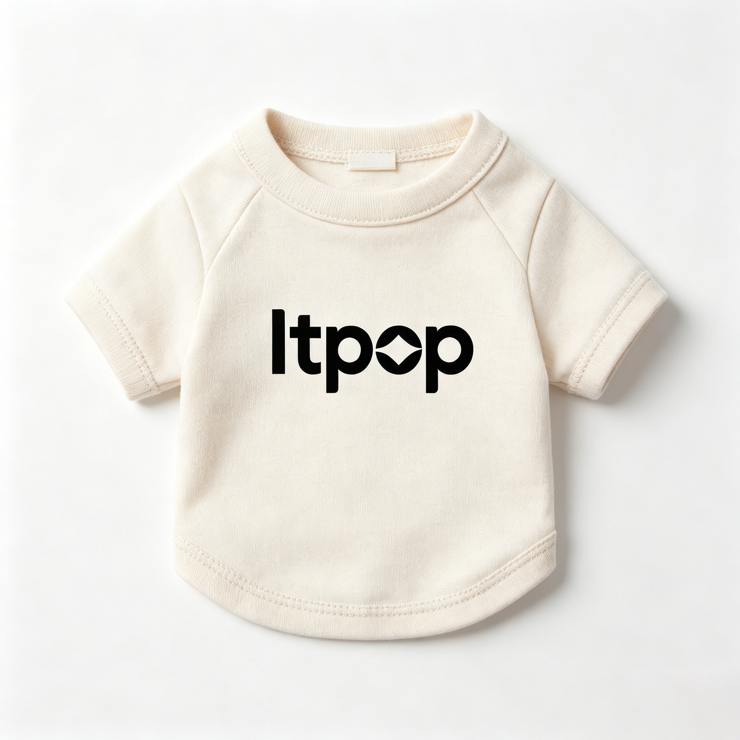 Itpop Soft Cotton Short Sleeve Dog T-Shirt Lightweight Comfort Pet Clothes for Small Dogs