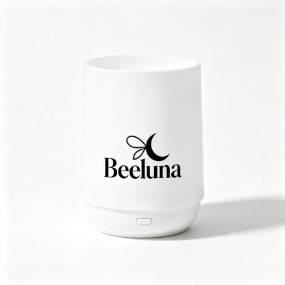 Beeluna Dimmable Soft LED Table Lamp, Minimalist Rechargeable Night Light, Ambient Lighting for Bedroom, Living Room, Travel