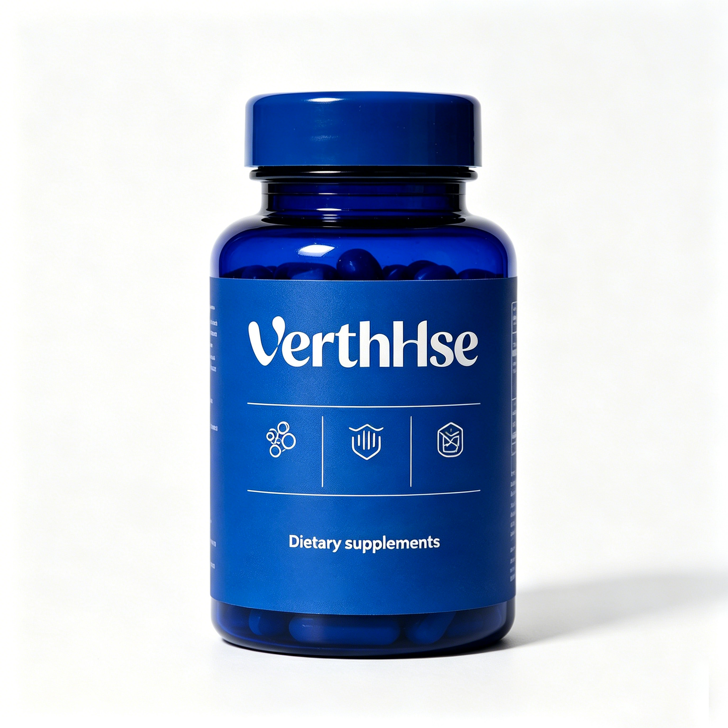 VertHse Premium Dietary Supplement Capsules, Advanced Formula for Skin & Immune Support, Non-GMO, Gluten-Free, 60 Capsules