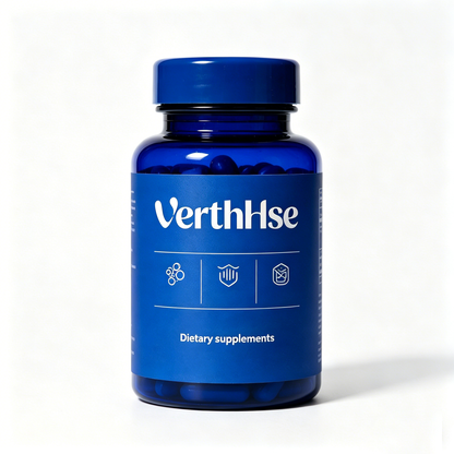 VertHse Premium Dietary Supplement Capsules, Advanced Formula for Skin & Immune Support, Non-GMO, Gluten-Free, 60 Capsules