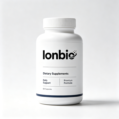 Ionbio Daily Support Dietary Supplement Capsules, Premium All-Natural Wellness Formula for Overall Body Health