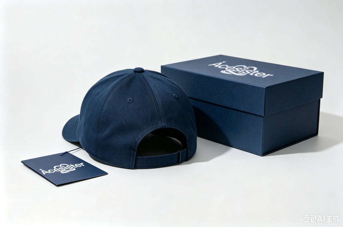 Acesister Baseball Cap, Acesister Embroidered Logo Adjustable Dad Hat, Classic Casual Sun Hat for Men Women, Gift Box Included