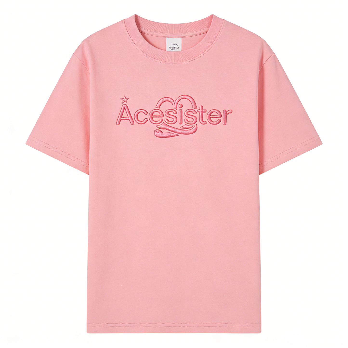 Acesister Pink T-Shirt —— Stylish & Comfortable Casual Essential
