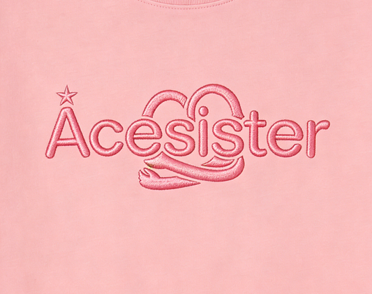 Acesister Pink T-Shirt —— Stylish & Comfortable Casual Essential