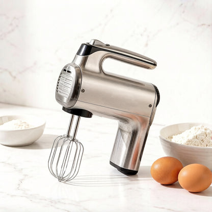 【Actored Electric Hand Mixer】—— Effortless Baking & Cooking Companion