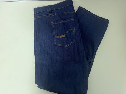 [Aloebaby Jeans]-Classic Dark Blue Straight-Leg Jeans - Versatile Casual Basic