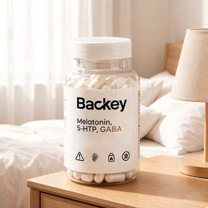 【Backey Sleep Support Dietary Supplement】—— Gentle Companion for Restful Nights