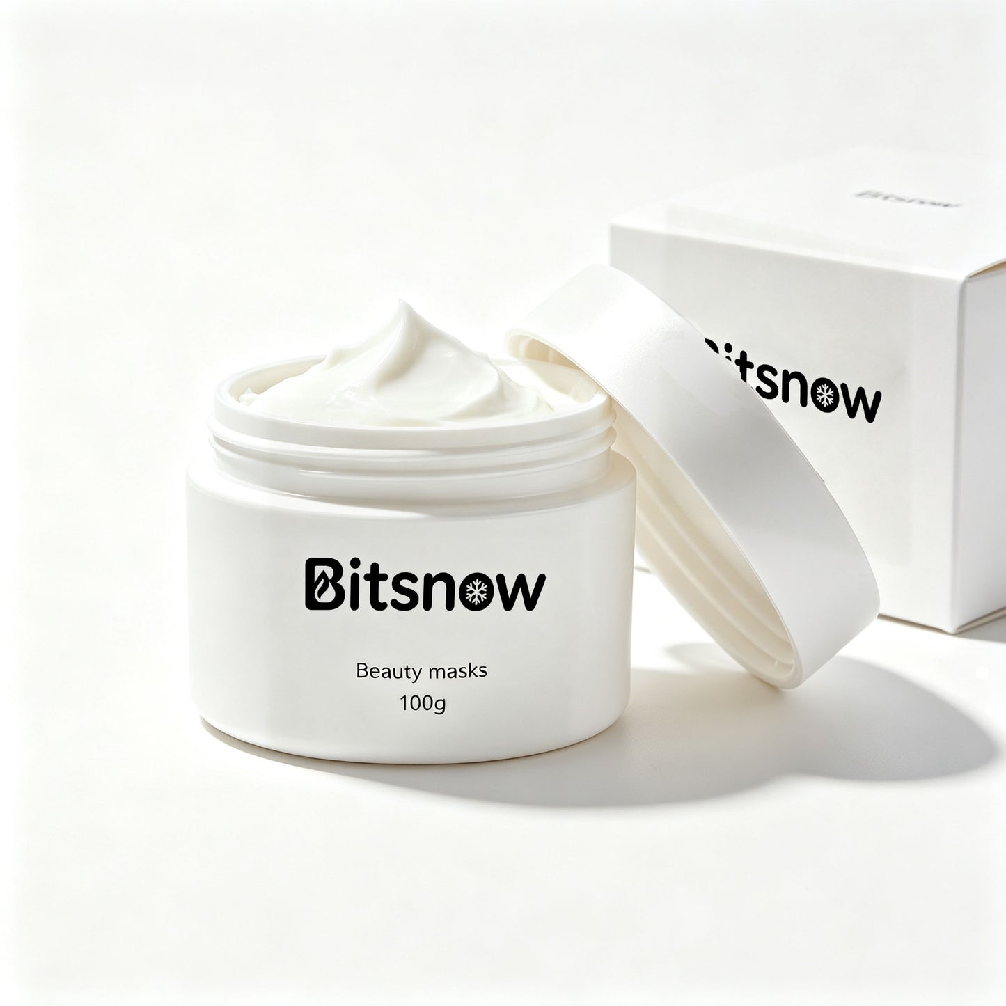 Bitsnow Hydrating Facial Beauty Mask Deep Moisturizing Repair Cream Mask for Dry Dull Skin, Soften Rough Skin, Daily Skincare Treatment Mask