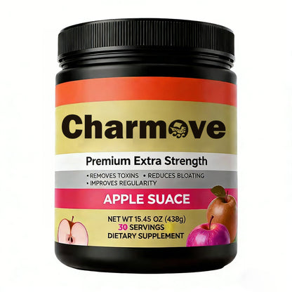 【Charmove Premium Extra Strength Apple Sauce Dietary Supplement】—— Gentle Gut Care & Detox Support