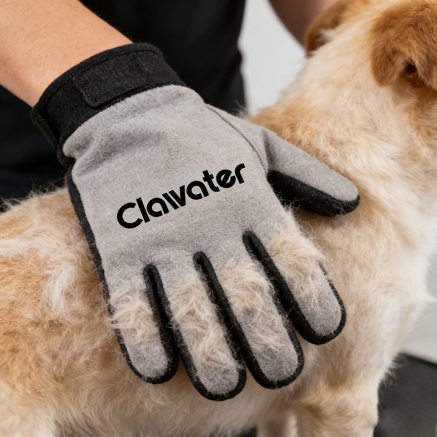 【Clawater Pet Grooming Gloves】—— Gentle & Efficient Pet Care Companion