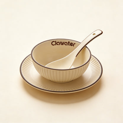 【Clawater Ceramic Tableware Set】—— A Blend of Elegance & Practicality for Daily Dining