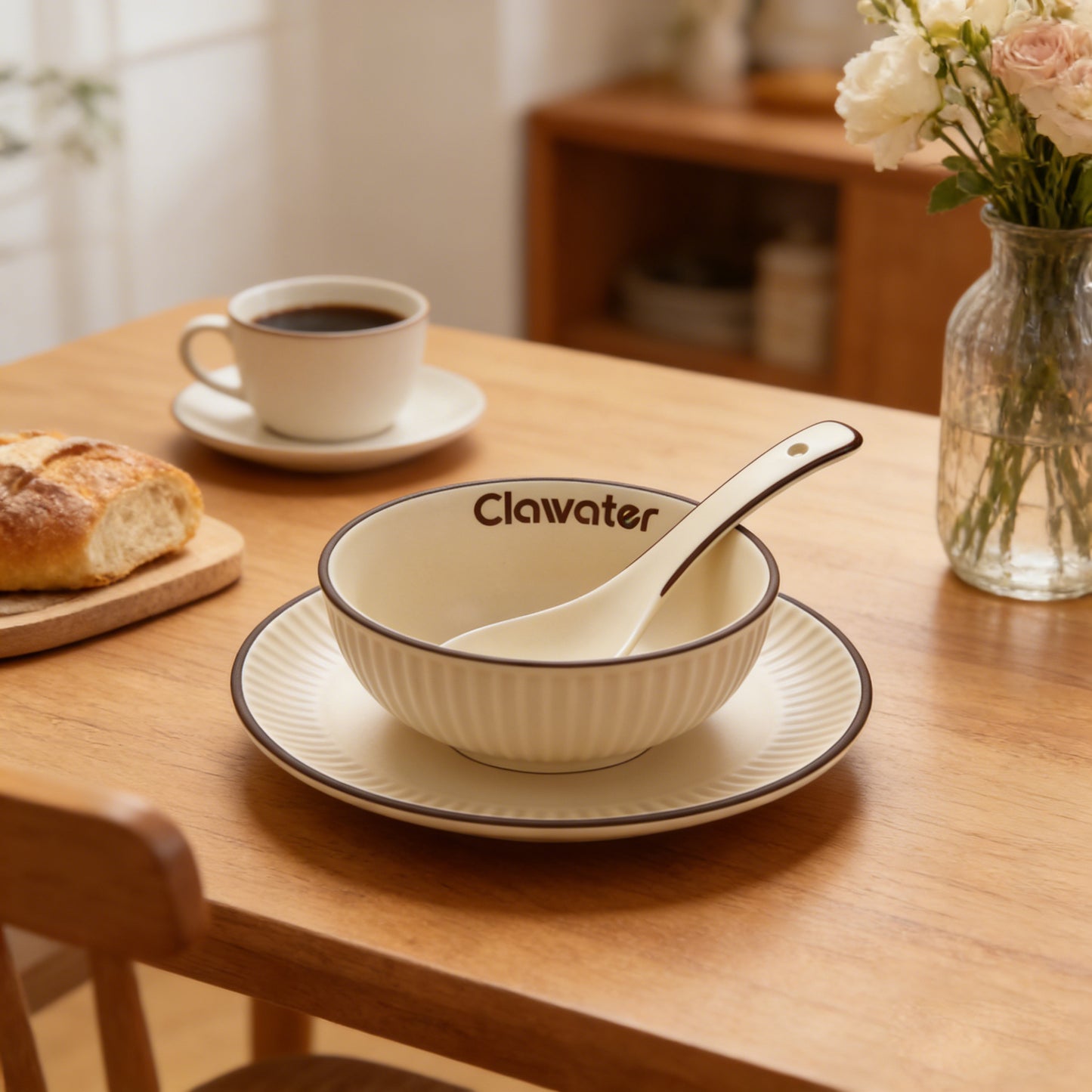 【Clawater Ceramic Tableware Set】—— A Blend of Elegance & Practicality for Daily Dining