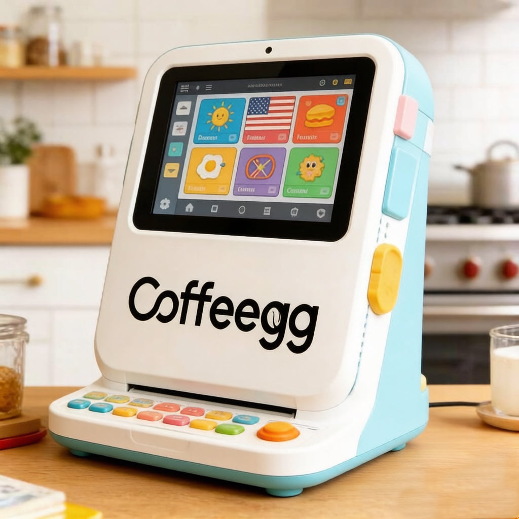 【Coffeegg Interactive Teaching Robot】—— Your Child’s Smart Learning Companion