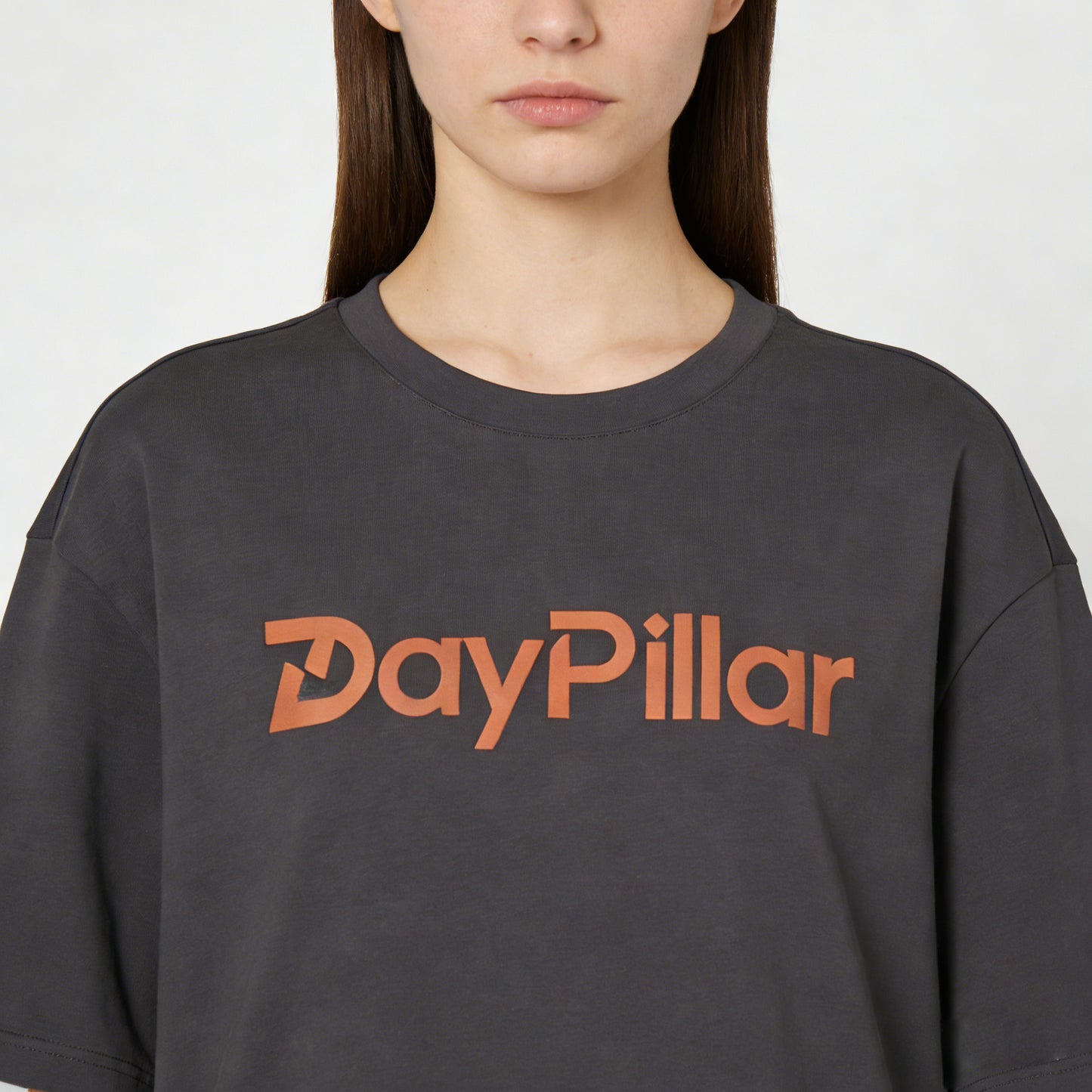 【DayPillar Logo T-Shirt Dress】—— Casual Comfort & Minimalist Style