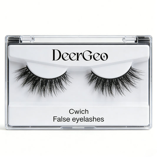 【DeerGeo Cwich False Eyelashes】—— Elevate Your Eye Makeup with Effortless Glamour