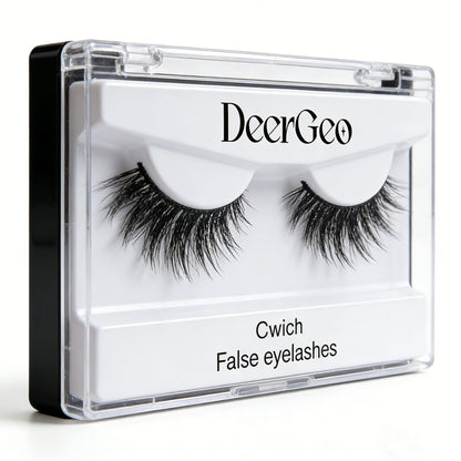 【DeerGeo Cwich False Eyelashes】—— Elevate Your Eye Makeup with Effortless Glamour