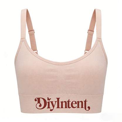 【DiyIntent Seamless Bralette】—— Comfortable Choice of Support & Gentle Style
