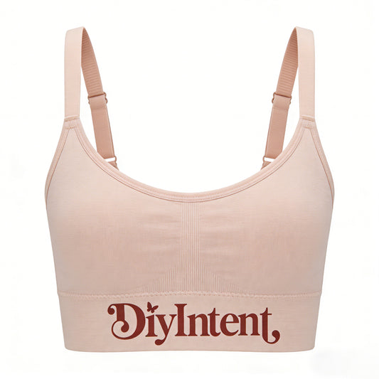 【DiyIntent Seamless Bralette】—— Comfortable Choice of Support & Gentle Style