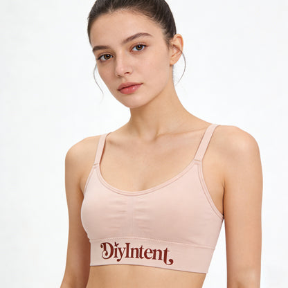 【DiyIntent Seamless Bralette】—— Comfortable Choice of Support & Gentle Style