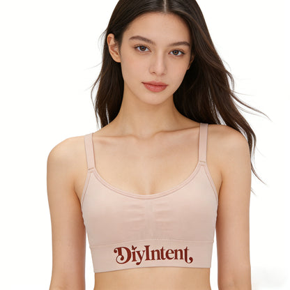 【DiyIntent Seamless Bralette】—— Comfortable Choice of Support & Gentle Style