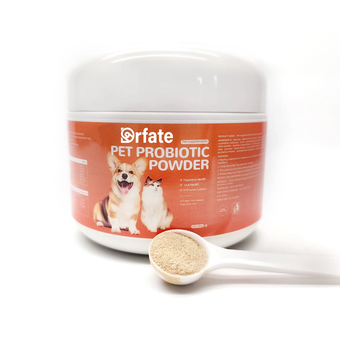 【Drfate Pet Probiotic Powder】—— Guardian of Digestive & Immune Health for Pets