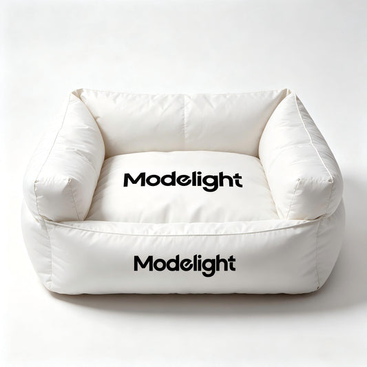 Modelight Inflatable Dog Bed, Waterproof Raised Inflatable Pet Sofa Bed, Portable Washable Indoor Outdoor Inflatable Puppy Couch Bed for Small Medium Dogs & Cats