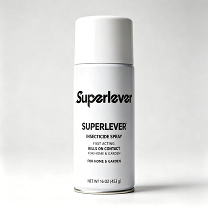 Superlever Insecticides Spray, Fast Acting Contact Kill Insect Killer Spray, Indoor & Outdoor Bug Repellent Spray for Home Bedroom Kitchen Garden, 16 OZ