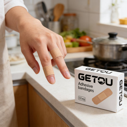【GETOU Adhesive Bandages】—— Gentle Protection for Minor Wounds