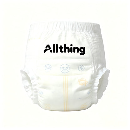 Allthing Baby Pull-Up Diapers, Ultra-Thin Breathable Disposable Training Pants, Soft & Leakproof for Boys and Girls