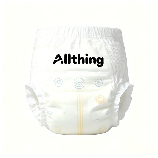Allthing Baby Pull-Up Diapers, Ultra-Thin Breathable Disposable Training Pants, Soft & Leakproof for Boys and Girls