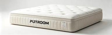 FUTROOM Medium Firm Knit Fabric Mattress, Boxed Compressed Sleep Mattress, Fluffy Comfort Support Mattress for Bedroom