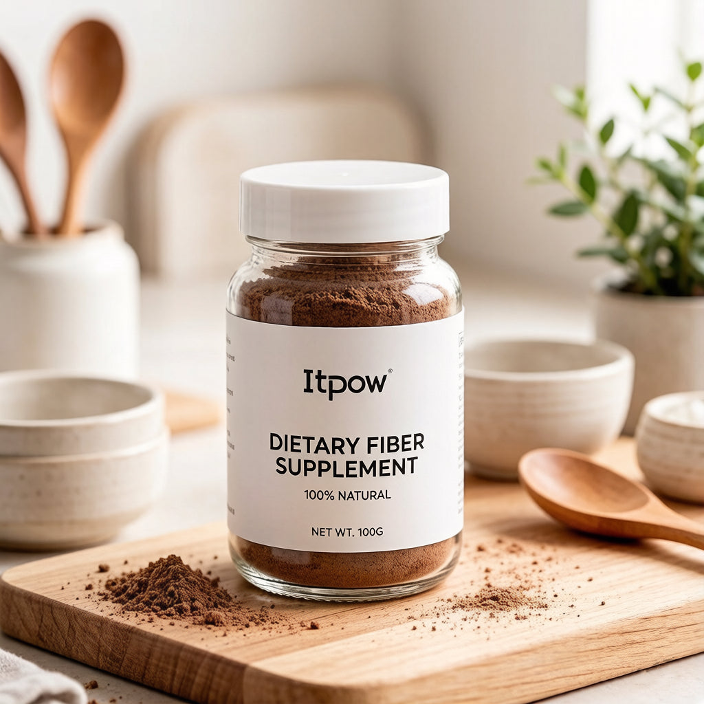 Itpow Pure Natural Dietary Fiber Supplement | 100g Plant-Based Powder for Gentle Digestive Support & Gut Wellness